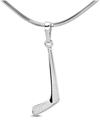 Silvego - Stříbrný přívěsek Hokejka SILVEGOB10340ZT