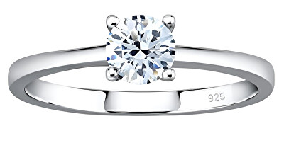 Silvego - 2. JAKOST -  Stříbrný prsten MADISON se Swarovski Zirconia JJJR2339sw