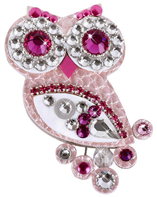 Sovičky - Malá soví brož starorůžová II.