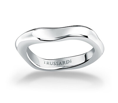 Trussardi - Fashion ocelový prsten T-Design TJAXA08