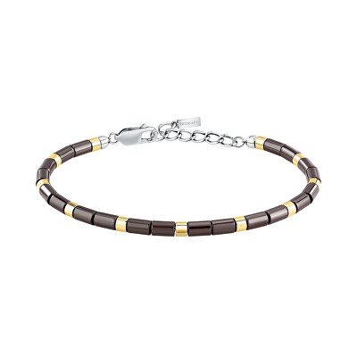 Trussardi - Keramický korálkový náramek pro muže T-Ceramic TJAXE05