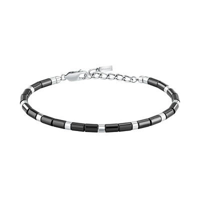 Trussardi - Keramický korálkový náramek pro muže T-Ceramic TJAXE06