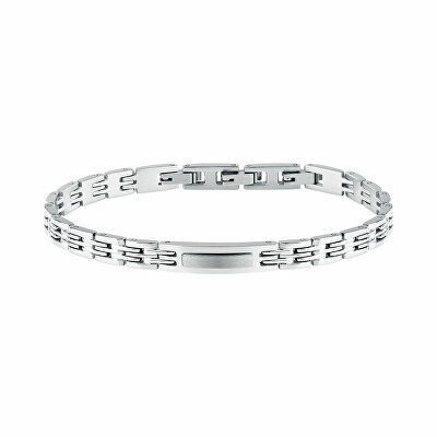 Trussardi - Nadčasový ocelový náramek pro muže T-Steel TJAXV35