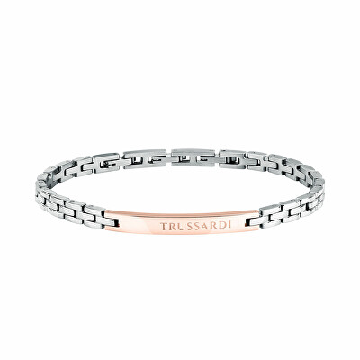 Trussardi - Originální ocelový náramek T-Steel TJAXV14