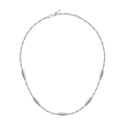 Trussardi - Pánský ocelový náhrdelník Rolo T-Steel TJAXV60