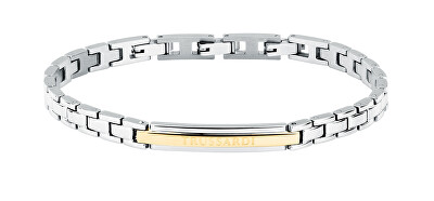 Trussardi - Stylový ocelový náramek pro muže T-Steel TJAXV23