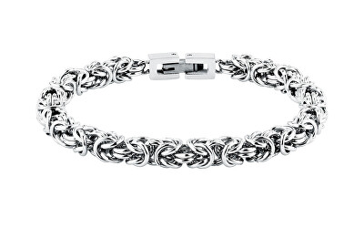 Trussardi - Výrazný pánský náramek z oceli T-Steel TJAXV55