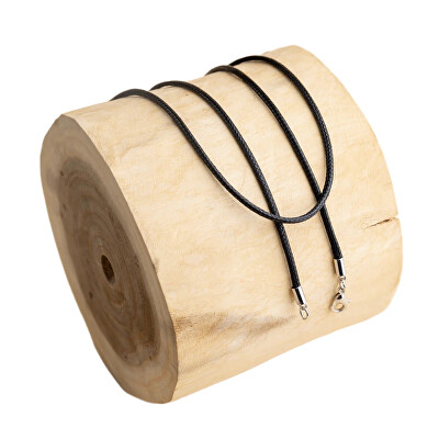 MUMMY BELL - Dlouhá černá zaplétaná šňůrka 114 cm