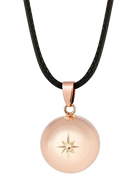 MUMMY BELL - Dlouhý dámský náhrdelník s pozlacenou rolničkou Astra ASM20