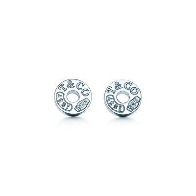 Tiffany & Co. - Luxusní stříbrné kruhové náušnice 19710424 + originální balení