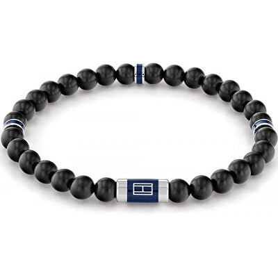 Tommy Hilfiger - Dřevěný korálkový náramek pro muže 2790323