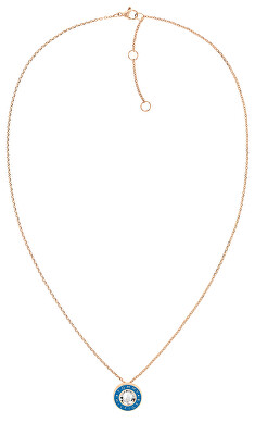 Tommy Hilfiger - Elegantní bronzový náhrdelník s krystalem Layered 2780802