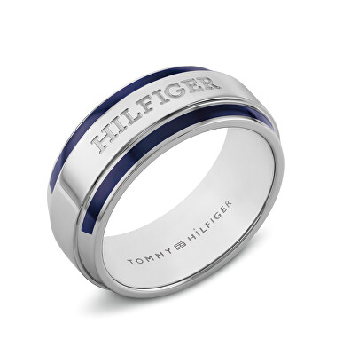 Tommy Hilfiger - Elegantní pánský prsten z oceli 2790602