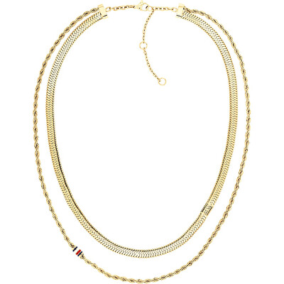 Tommy Hilfiger - Elegantní pozlacený náhrdelník 2780980