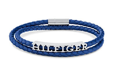Tommy Hilfiger - Fashion dvojitý kožený náramek pro muže 2790588