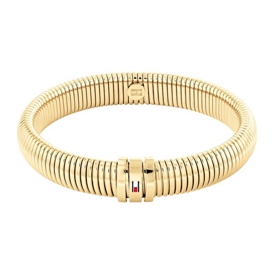 Tommy Hilfiger - Hravý pozlacený náramek pro ženy Stretch Bracelets 2780995