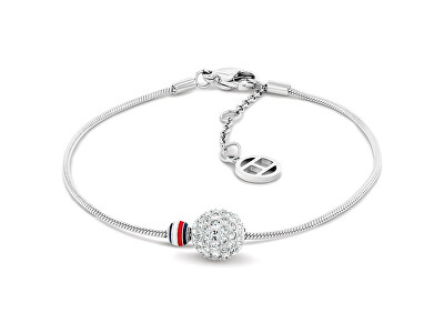 Tommy Hilfiger - Luxusný oceľový náramok s kryštálmi 2781076