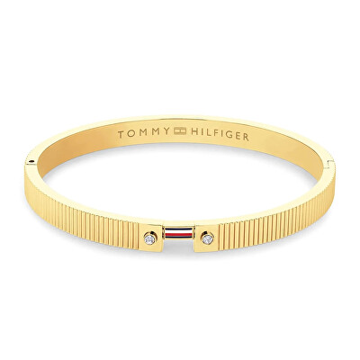 Tommy Hilfiger - Luxusný pevný náramok s kryštálmi Stripes 2781048