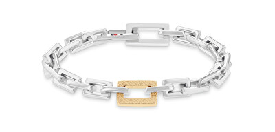 Tommy Hilfiger - Masivní bicolor náramek z oceli 2780868