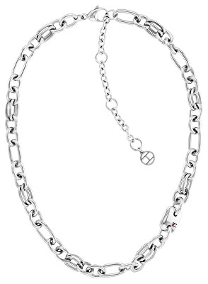 Tommy Hilfiger - Masivní náhrdelník z oceli Contrast Link Chain 2780785