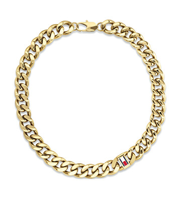Tommy Hilfiger - Masivní pozlacený náhrdelník pro muže Wild 2790636
