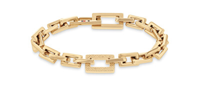 Tommy Hilfiger - Masivní zlatý náramek z oceli 2780869