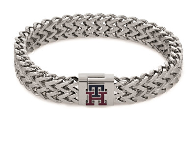 Tommy Hilfiger - Moderní dvojitý náramek pro muže z oceli Monogram 2790462