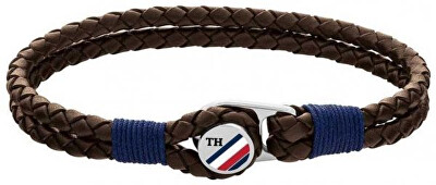 Tommy Hilfiger - Moderní kožený náramek TH2790196S