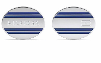 Tommy Hilfiger - Moderné oceľové manžetové gombíky 2790284
