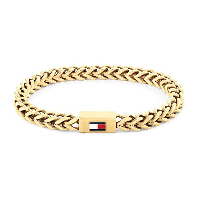 Tommy Hilfiger - Moderní pozlacený náramek pro muže 2790648