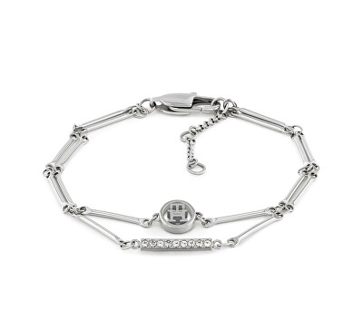 Tommy Hilfiger - Módní dvojitý náramek s krystaly 2780999