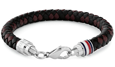 Tommy Hilfiger - Módní kožený náramek pro muže Tyson 2790632