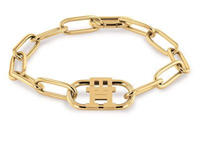 Tommy Hilfiger - Módní pozlacený náramek Monogram 2780722