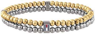 Tommy Hilfiger - Módní bicolor náramek z oceli 2780049