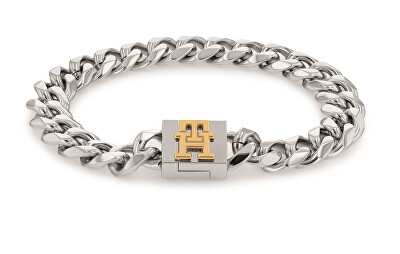 Tommy Hilfiger - Nadčasový bicolor náramek z oceli Monogram 2790463