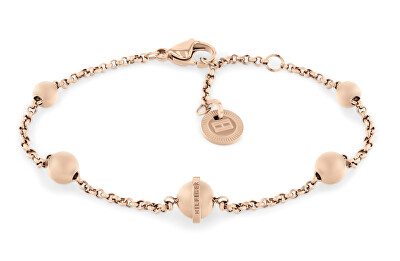 Tommy Hilfiger - Nadčasový bronzový náramek pro ženy Metallic Orb 2780899