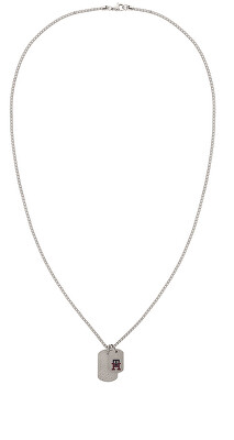 Tommy Hilfiger - Nadčasový ocelový náhrdelník pro muže Monogram 2790465