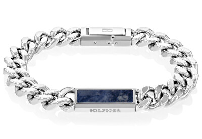 Tommy Hilfiger - Nadčasový ocelový náramek se sodalitem 2790538