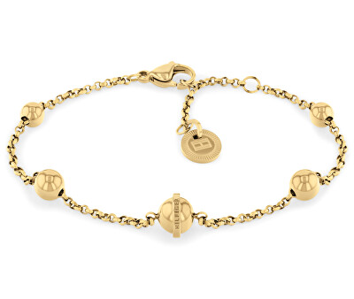 Tommy Hilfiger - Nadčasový pozlacený náramek pro ženy Metallic Orb 2780815