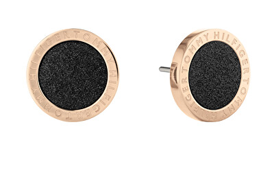 Tommy Hilfiger - Nápadité bronzové bicolor náušnice pecky Dust 2780705