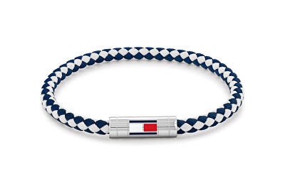 Tommy Hilfiger - Nylonový proplétaný náramek Adjustable Barrel 2790742