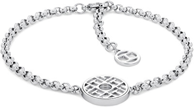 Tommy Hilfiger - Oceľový náramok s netradičným príveskom 2780483