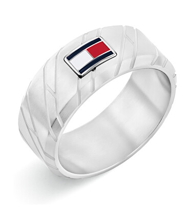 Tommy Hilfiger - Ocelový prsten pro muže Lars 2790574