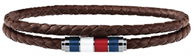 Tommy Hilfiger - Pánský kožený náramek TH2790055