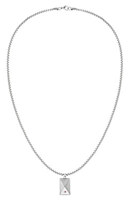 Tommy Hilfiger - Pánský ocelový náhrdelník Geometric 2790564