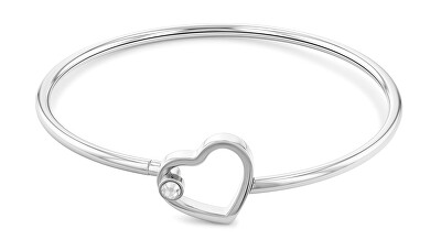 Tommy Hilfiger - Pevný ocelový náramek se srdíčkem Minimal Hearts 2780754