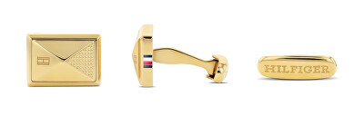 Tommy Hilfiger - Pozlacené manžetové knoflíčky Geometric 2790570