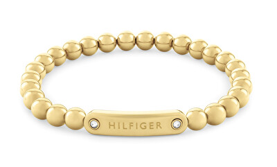 Tommy Hilfiger - Pozlacený korálkový náramek pro ženy Metal Beads 2780935