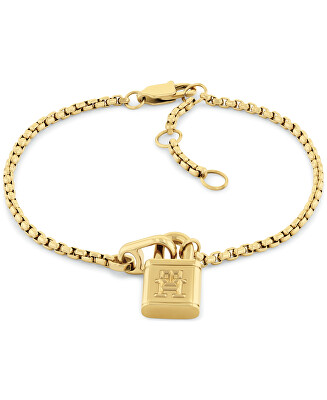 Tommy Hilfiger - Pozlacený náramek pro ženy American Icon 2780943