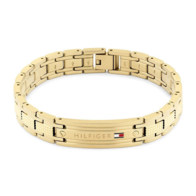 Tommy Hilfiger - Pozlacený pánský náramek TH-Oxford 2790733